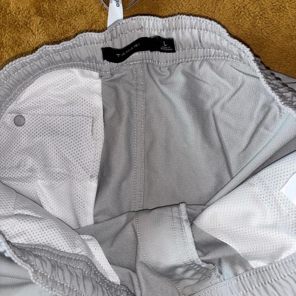 Tahari Men’s Light Gray Tech Jogger Pants - Size L - Picture 4 of 8